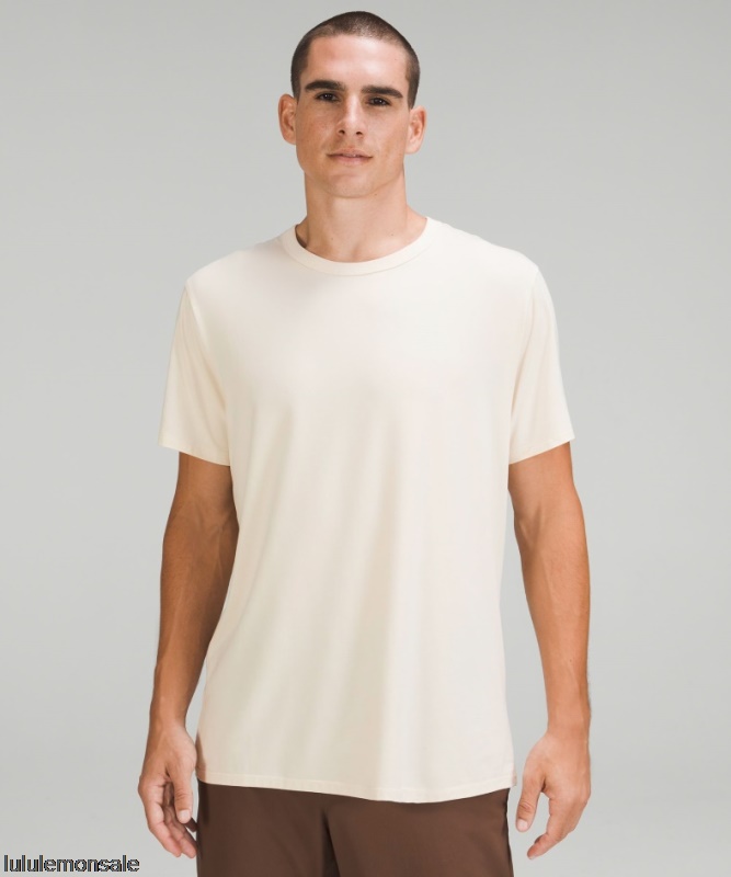 Lululemon Deutschland DELULU790 | Lululemon Deutschland White Opal Das Fundamentale T-shirt